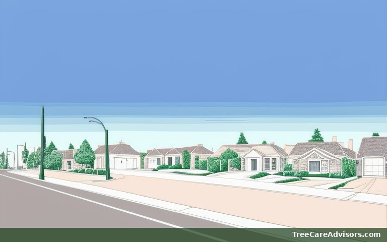Neighborhood street view in Rio Verde, AZ