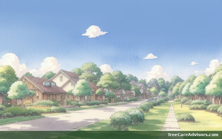 Neighborhood street view in Tucson Mountains, AZ