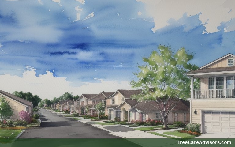 Neighborhood street view in Prescott, AZ