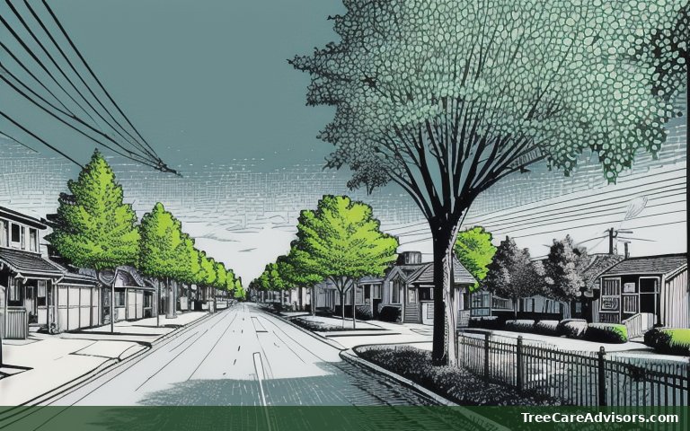 Neighborhood street view in Forest Ranch, CA