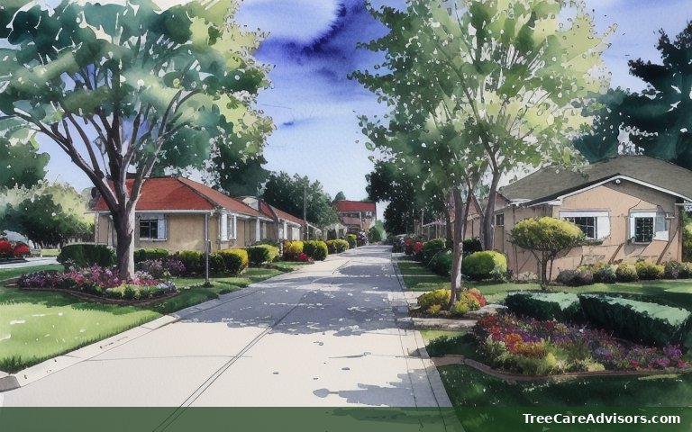 Neighborhood street view in Hiouchi, CA