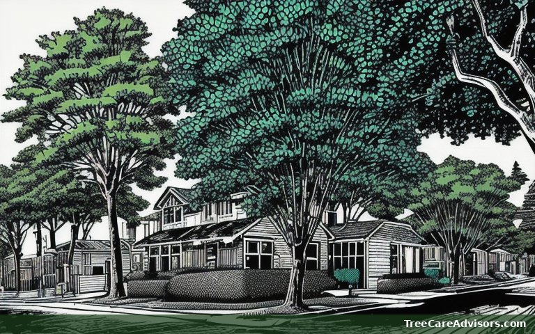 Neighborhood street view in Calistoga, CA