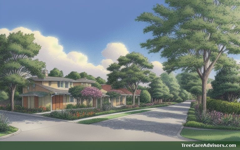 Neighborhood street view in Grass Valley, CA