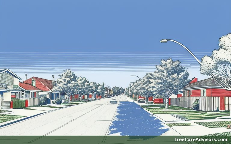 Neighborhood street view in Crisman, CO