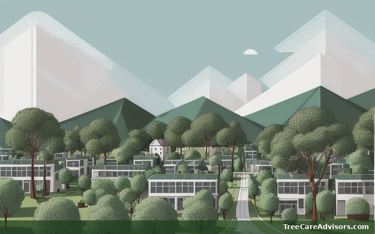 Neighborhood street view in Chacra, CO