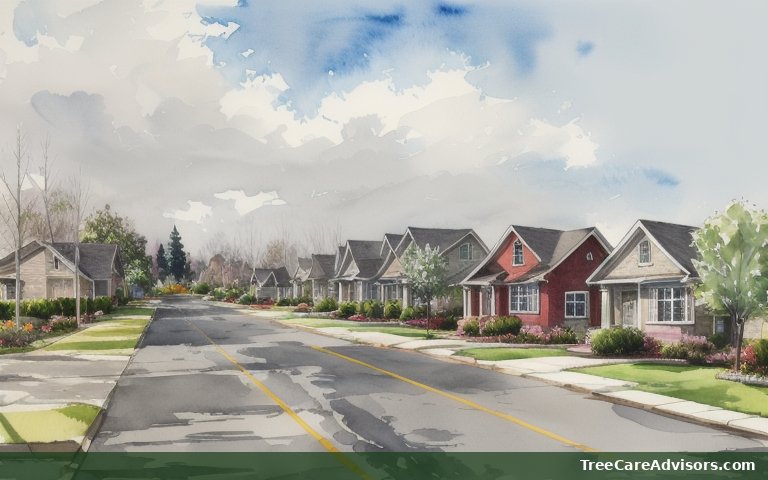 Neighborhood street view in Alma, CO