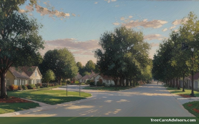 Neighborhood street view in West Simsbury, CT