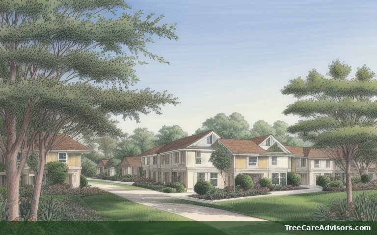 Neighborhood street view in Fenwick, CT