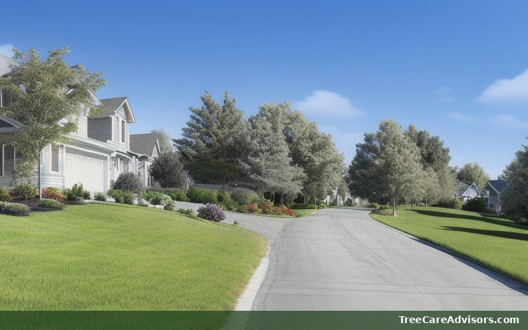 Neighborhood street view in Ardencroft, DE