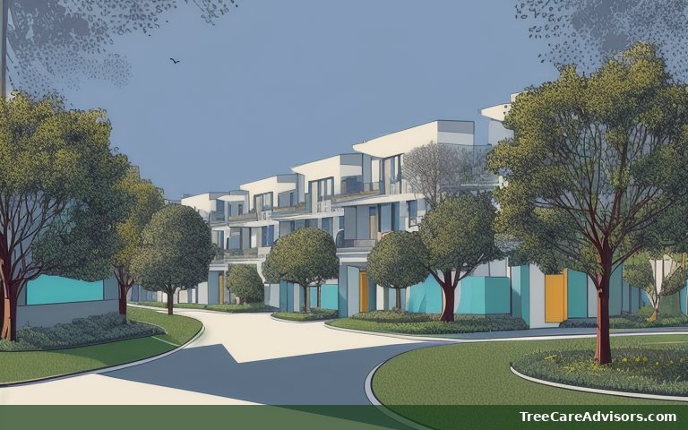 Neighborhood street view in Millville, DE