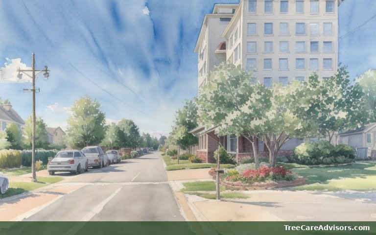 Neighborhood street view in Atlantic Beach, FL