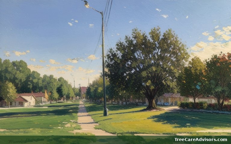 Neighborhood street view in Tangerine, FL