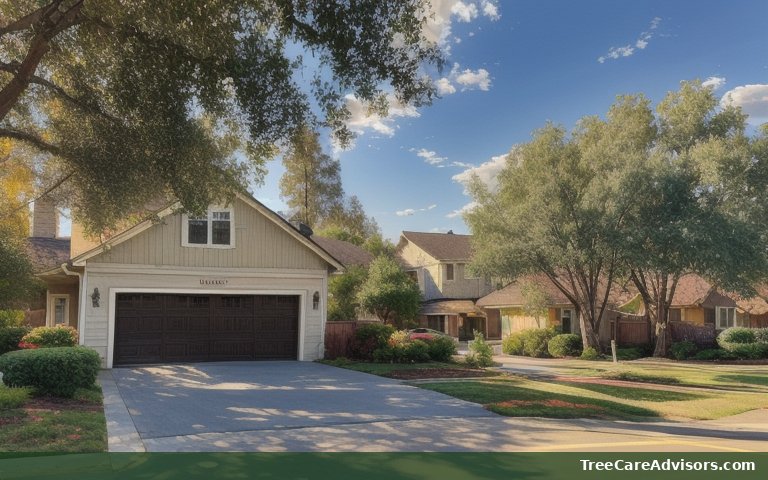 Neighborhood street view in Celebration, FL