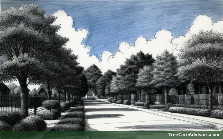 Neighborhood street view in Winter Park, FL