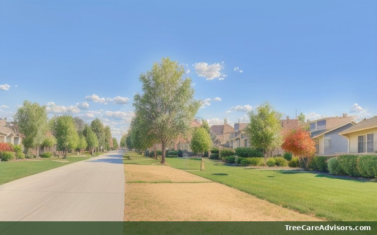 Neighborhood street view in Hailey, ID