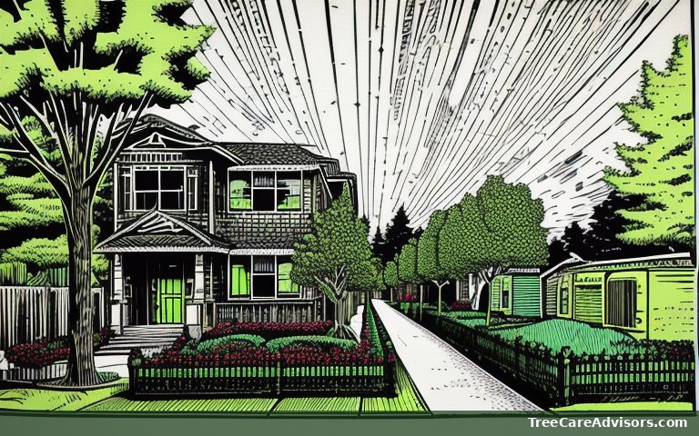 Neighborhood street view in Sandpoint, ID