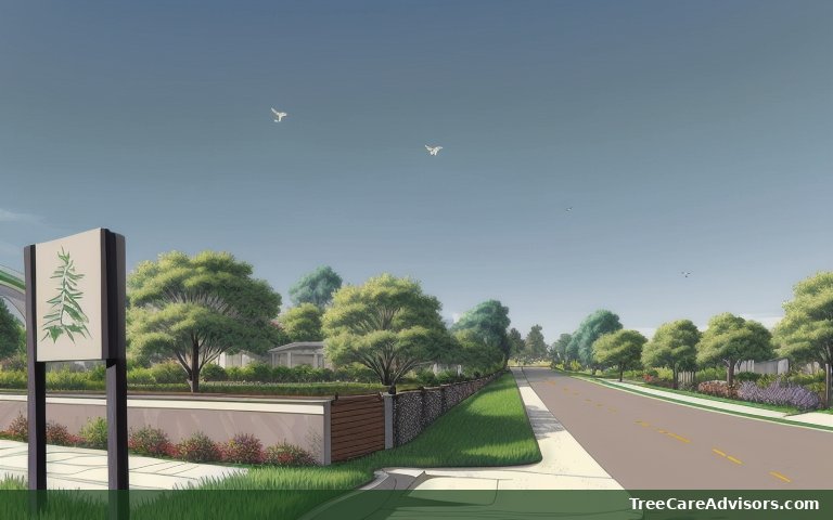 Neighborhood street view in Letha, ID