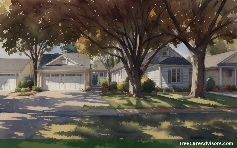 Neighborhood street view in Victor, ID