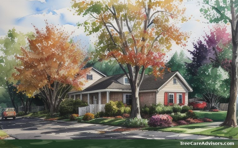 Neighborhood street view in Northfield, IL