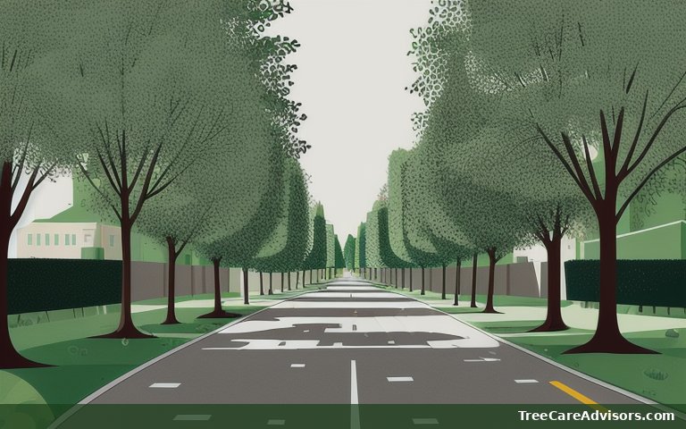 Neighborhood street view in Riverwoods, IL