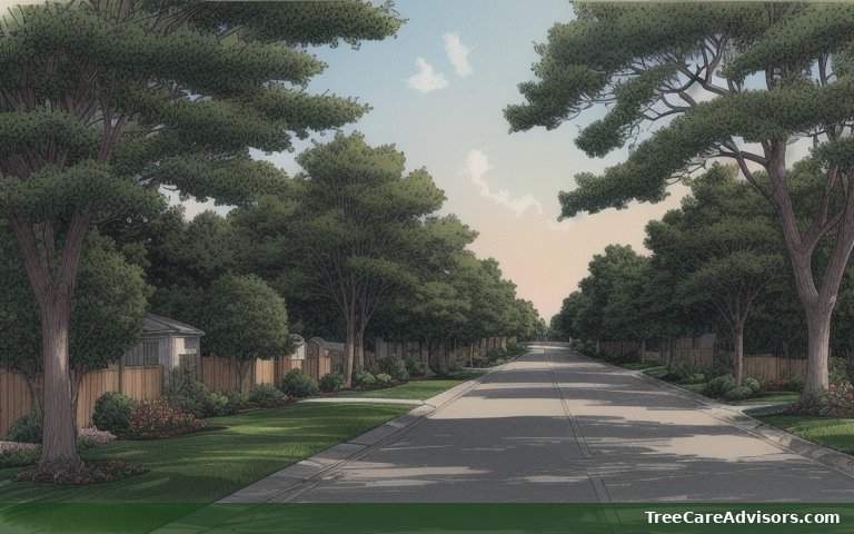 Neighborhood street view in Frankfort, IL