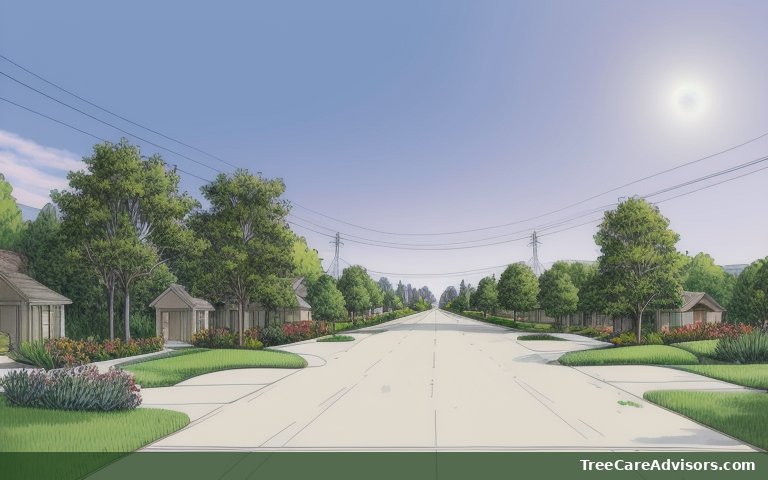 Neighborhood street view in Stone City, IA