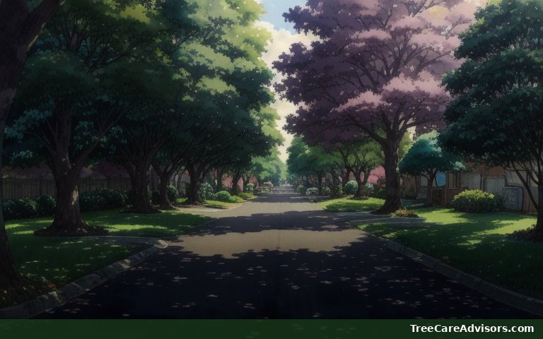 Neighborhood street view in Bar Harbor, ME