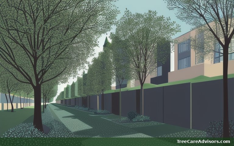 Neighborhood street view in Hampton, MD