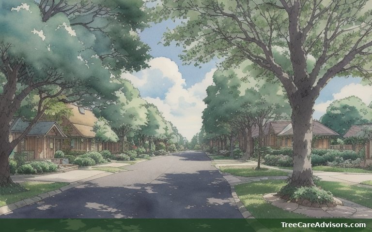 Neighborhood street view in Darlington, MD