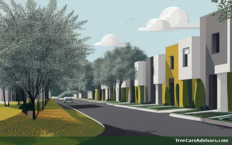 Neighborhood street view in Damascus, MD