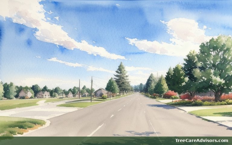 Neighborhood street view in Jugtown, MD