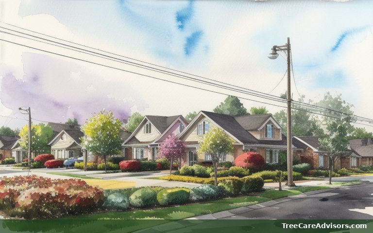 Neighborhood street view in Bishopville, MD