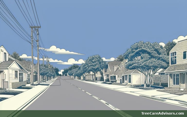 Neighborhood street view in Gloucester, MA