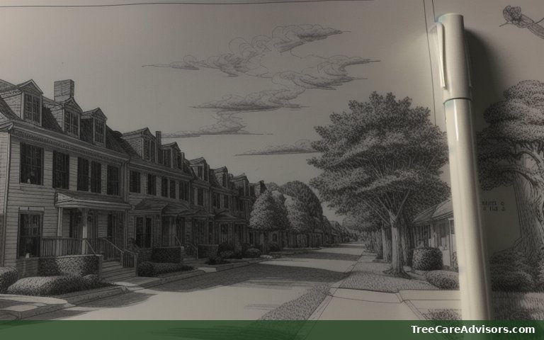 Neighborhood street view in Nantucket, MA