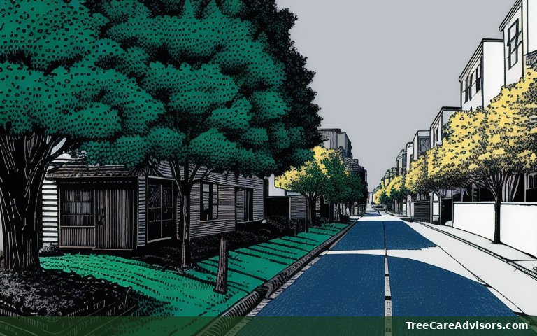 Neighborhood street view in Upton, MA