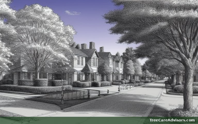 Neighborhood street view in Lake Winnebago, MO