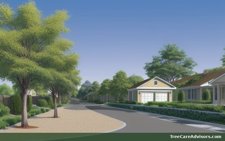 Neighborhood street view in Turah, MT