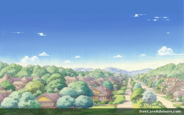 Neighborhood street view in Pine Creek, MT