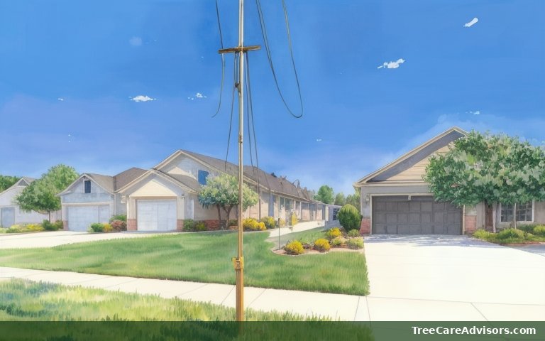 Neighborhood street view in Valley, NE