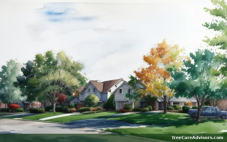 Neighborhood street view in Walton, NE