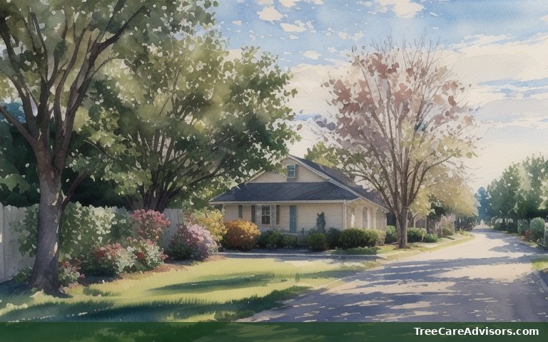 Neighborhood street view in Upper Montclair, NJ