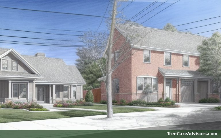 Neighborhood street view in Clinton, NJ