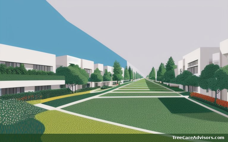 Neighborhood street view in Pennington, NJ