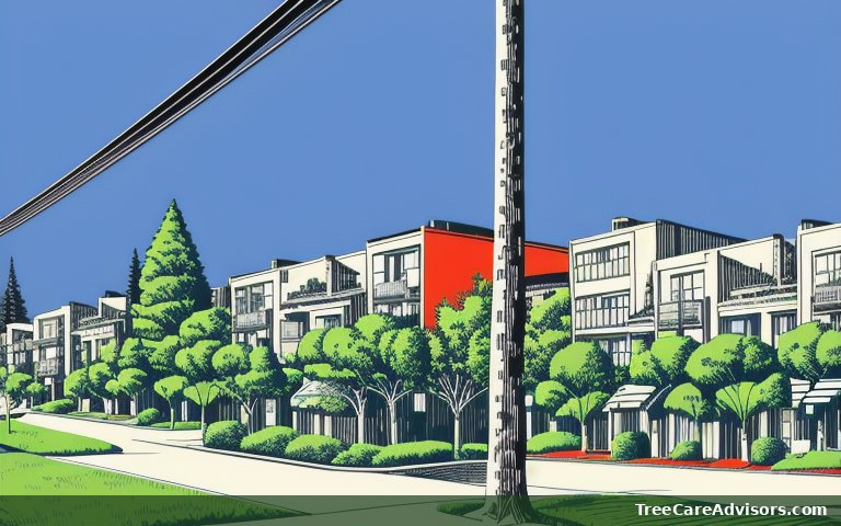 Neighborhood street view in Matawan, NJ