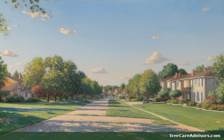 Neighborhood street view in Johnsonburg, NJ