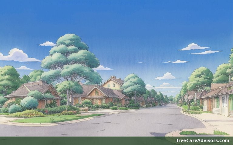 Neighborhood street view in White Rock, NM