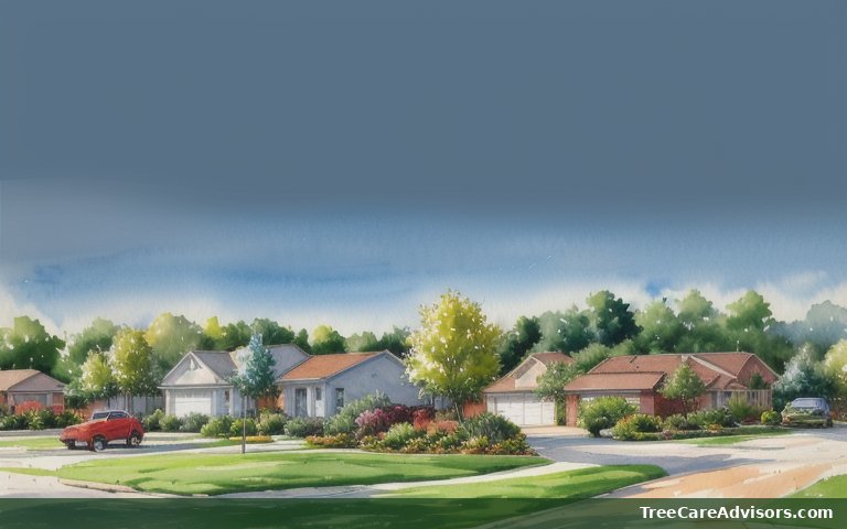 Neighborhood street view in Tano Road, NM