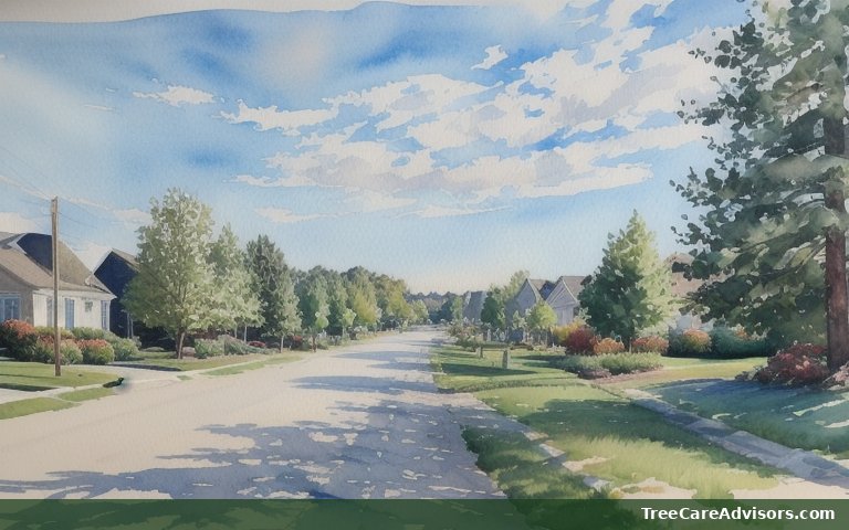 Neighborhood street view in Salisbury Mills, NY