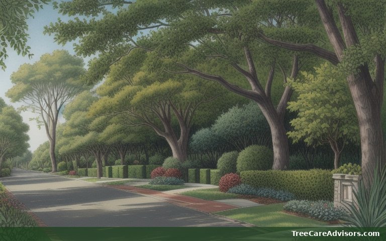 Neighborhood street view in Forest Home, NY