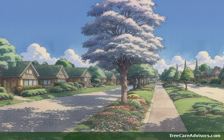 Neighborhood street view in Woodstock, NY